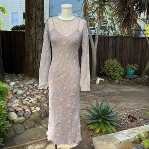 Black Iris Cara Long Dress